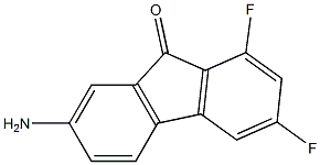 7-AMino-1,3-difluoro-9H-fluoren-9-one Structure