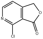 4-chloro-Furo[3,4-c]pyridin-3(1H)-one 구조식 이미지