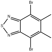 4,7-DibroMo-5,6-diMethyl-2,1,3-벤조티아디아졸 구조식 이미지
