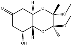 286936-08-1 (2S,3S,4aR,8R,8aR)-Hexahydro-8-hydroxy-2,3-diMethoxy-2,3-diMethyl-1,4-benzodioxin-6(5H)-one