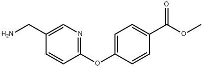 Methyl 4-((5-(aMinoMethyl)pyridin-2-yl)oxy)benzoate Structure