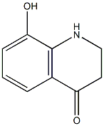 2,3-dihydro-8-hydroxy-4(1H)-Quinolinone Structure