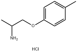 1-(4-Methylphenoxy)-2-propanaMine HCl Structure