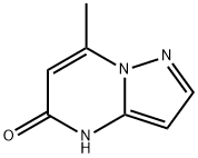 7-메틸피라졸로[1,5-a]피리미딘-5(4H)-온 구조식 이미지
