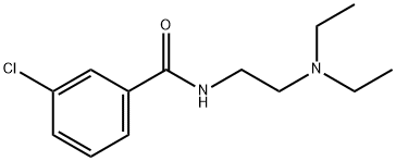 3-Chloro-N-[2-(diethylaMino)ethyl]benzaMide, 97% 구조식 이미지