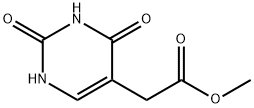 Uracil 5-acetic acid Methyl ester 구조식 이미지