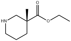 (R)-ethyl 3-Methylpiperidine-3-carboxylate Structure