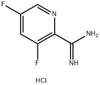 3,5-DifluoropicoliniMidaMide hydrochloride Structure