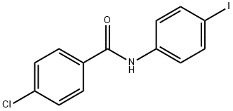 4-Chloro-N-(4-iodophenyl)benzaMide, 97% Structure
