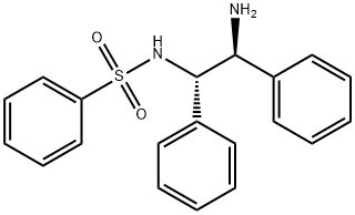N-[(1S,2S)-2-aMino-1,2-diphenylethyl]-BenzenesulfonaMide 구조식 이미지