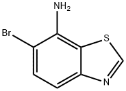 6-BroMobenzo[d]thiazol-7-aMine Structure