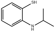 벤젠티올,2-[(1-메틸에틸)아미노]- 구조식 이미지