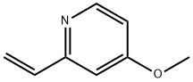 4-Methoxy-2-vinylpyridine 구조식 이미지
