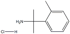 1-메틸-1-(2-톨릴)에틸아민염산염 구조식 이미지