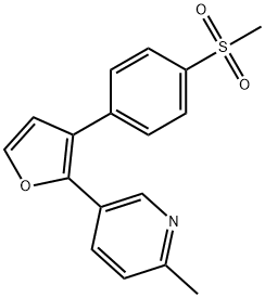 307531-96-0 2-Methyl-5-(3-(4-(Methylsulfonyl)phenyl)furan-2-yl)pyridine