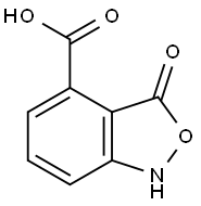 3-oxo-1,3-dihydro-benzo[c]isoxazole-4-carboxylic acid Structure