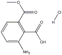 2-AMino-6-(Methoxycarbonyl)benzoic Acid Hydrochloride 구조식 이미지
