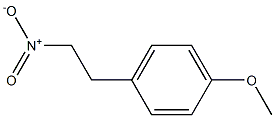 1-Methoxy-4-(2-nitroethyl)benzene 구조식 이미지
