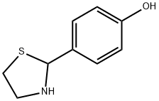 4-(2-Thiazolidinyl)phenol 구조식 이미지
