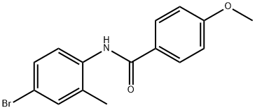 N-(4-bromo-2-methylphenyl)-4-methoxybenzamide Structure