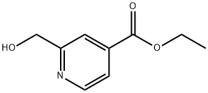 에틸2-(히드록시메틸)피리딘-4-카르복실레이트 구조식 이미지