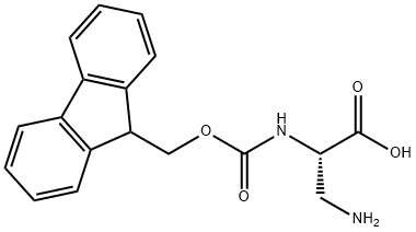 3-AMino-N-FMoc-DL-alanine Structure