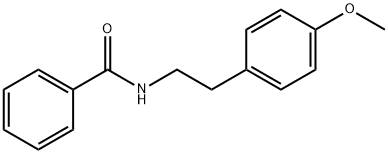 N-(4-Methoxyphenethyl)benzaMide 구조식 이미지