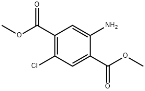 DiMethyl 2-aMino-5-chloroterephthalate 구조식 이미지