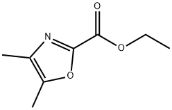 4,5-디메틸-2-옥사졸카르복실산에틸에스테르 구조식 이미지