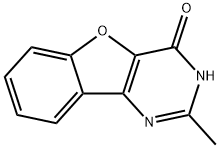 2-Methyl-3H-benzo[4,5]furo[3,2-d]pyriMidin-4-one Structure