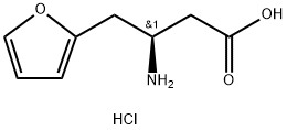 (S)-3-AMino-4-(2-furyl)-butyric acid Structure