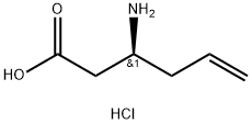 (S)-3-AMino-5-hexenoic acid-HCl Structure