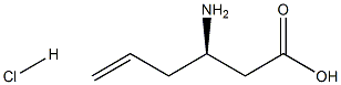 (R)-3-AMino-5-hexenoic acid-HCl Structure