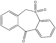 dibenzo[b,e]thiepin-11(6H)-one 5,5-dioxide Structure