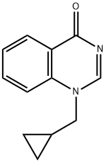 1-(시클로프로필메틸)퀴나졸린-4(1H)-온 구조식 이미지