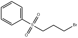 Benzene, [(3-broMopropyl)sulfonyl]- 구조식 이미지