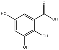 2,3,5-trihydroxybenzoic acid 구조식 이미지