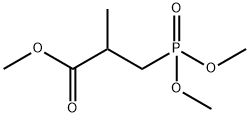3-(디메톡시포스피닐)-2-메틸프로판산메틸에스테르 구조식 이미지