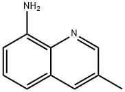3-Methyl-8-quinolinaMine Structure