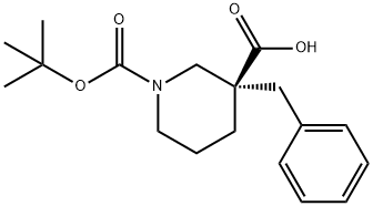 339539-81-0 1,3-Piperidinedicarboxylic acid, 3-(phenylMethyl)-, 1-(1,1-diMethylethyl) ester, (3R)-