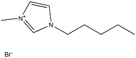 1-펜틸-3-메틸이미다졸류M브로마이드 구조식 이미지