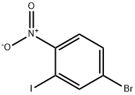 4-broMo-2-iodo-1-nitrobenzene Structure