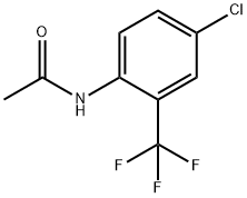 N-(4-Chloro-2-trifluoroMethyl-phenyl)-acetaMide Structure