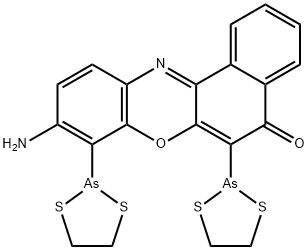 345340-48-9 9-AMino-6,8-di-1,3,2-dithiarsolan-2-yl-5H-benzo[a]phenoxazin-5-one