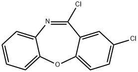 디벤즈[b,f][1,4]옥사제핀,2,11-디클로로- 구조식 이미지