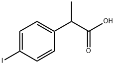 Benzeneacetic acid, 4-iodo-α-Methyl Structure