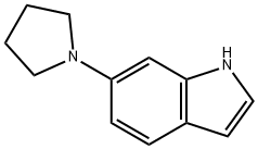 6-(pyrrolidin-1-yl)-1H-indole Structure