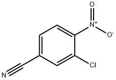 3-Chloro-4-nitrobenzonitrile 구조식 이미지