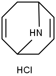 (1R,5R)-9-azabicyclo[3.3.1]nona-2,6-diene hydrochloride 구조식 이미지