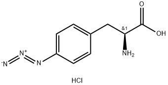 4-Azido-L-phenylalanine (hydrochloride) Structure